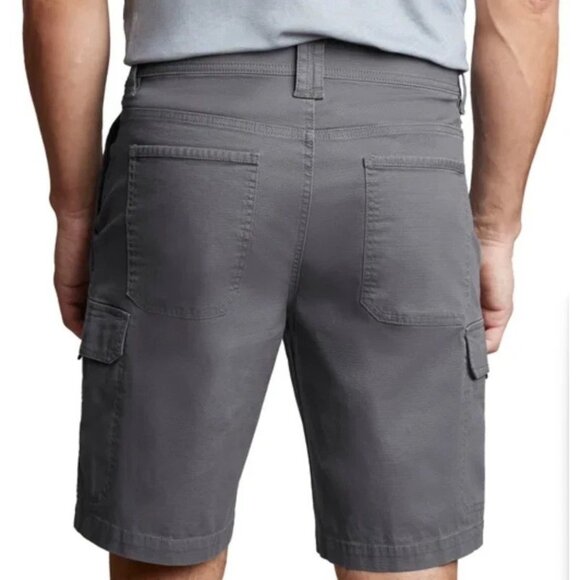 Copper & Oak Men's 34 Gray Venture Ripstop Cargo Shorts Flex Waist N0504 - Picture 3 of 11